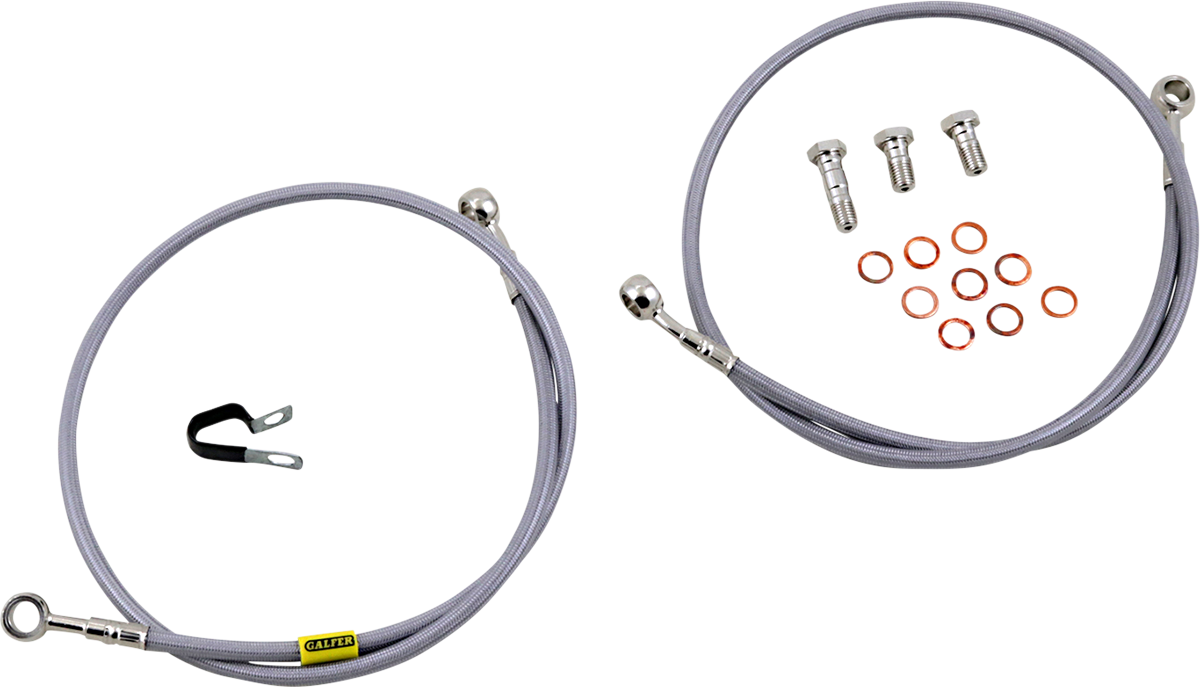 GBRAKES Brake Line - Stainless Steel FK003D90-2