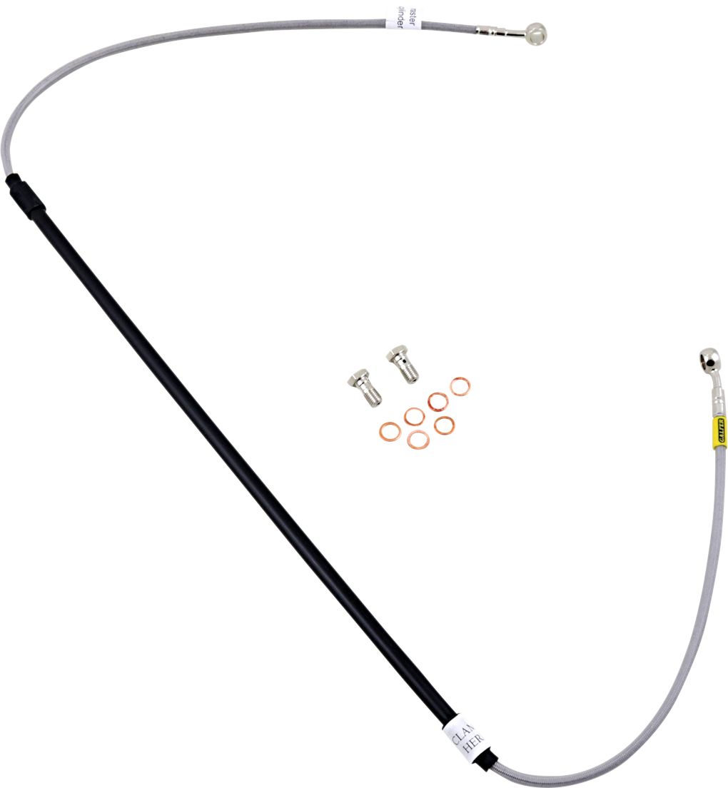 GBRAKES Brake Line Kit - Stainless Steel FK003D118-1