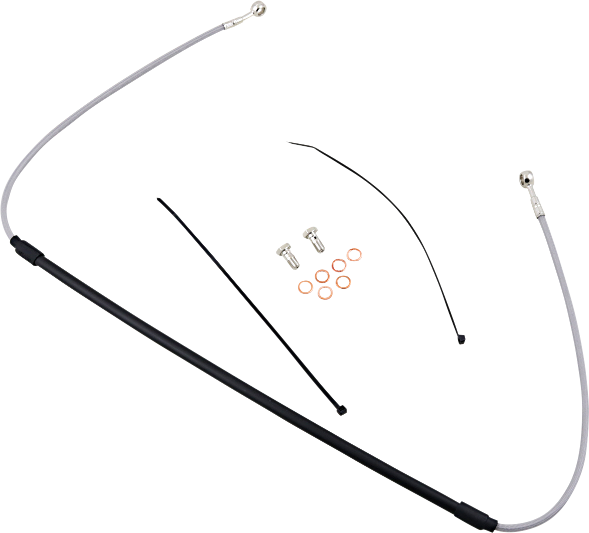 GBRAKES Brake Line Kit - Stainless Steel FK003D187CR