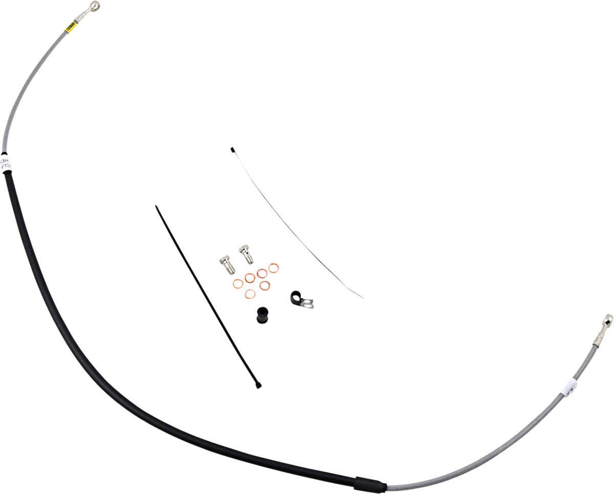 GBRAKES Brake Line Kit - Stainless Steel FK003D217-1