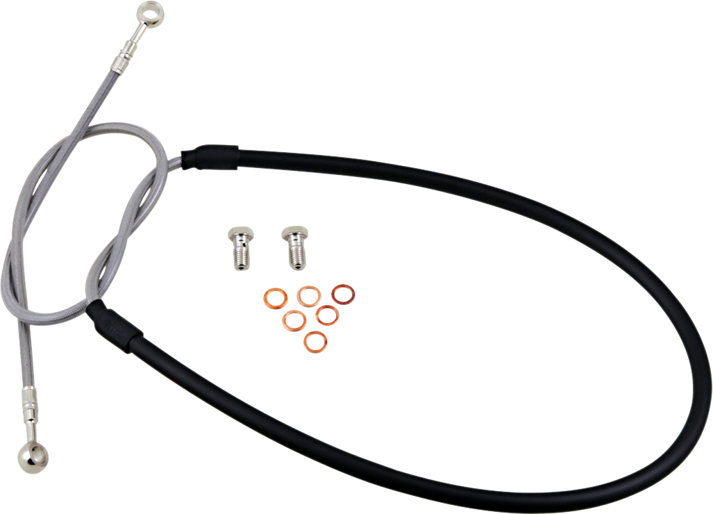 GBRAKES Brake Line Kit - Stainless Steel FK003D344-1