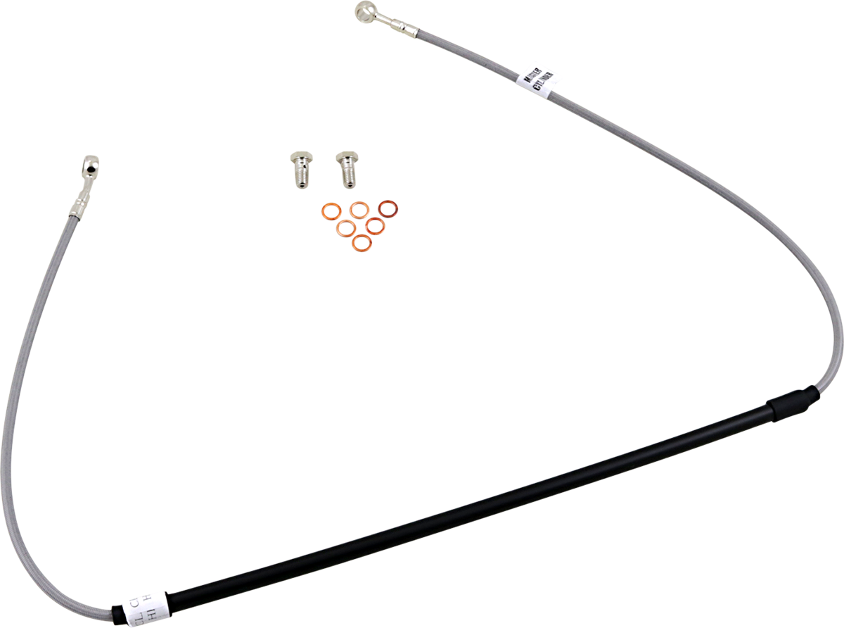 GBRAKES Brake Line Kit - Stainless Steel FK003D412-1
