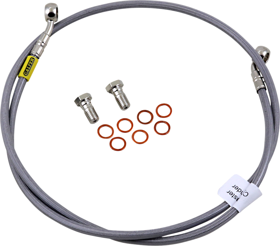 GBRAKES Brake Line Kit - Stainless Steel FK003D597-1