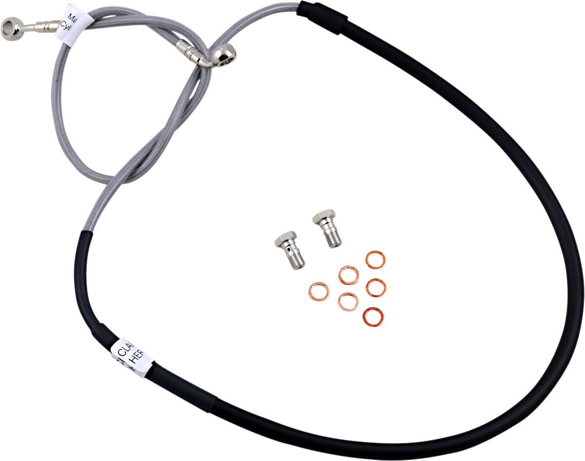 GBRAKES Brake Line Kit - Stainless Steel FK003D962-1