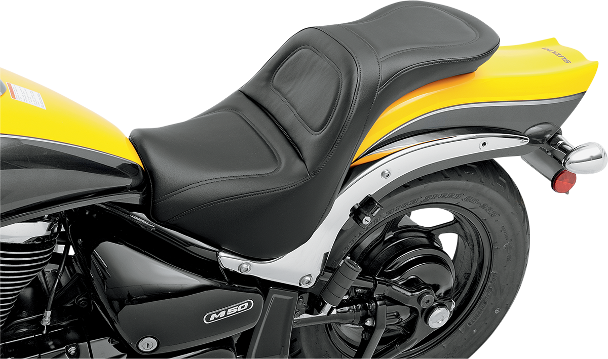 SADDLEMEN Seat - Explorer™ - without Backrest - Stitched - Black - C50 S05-06-029