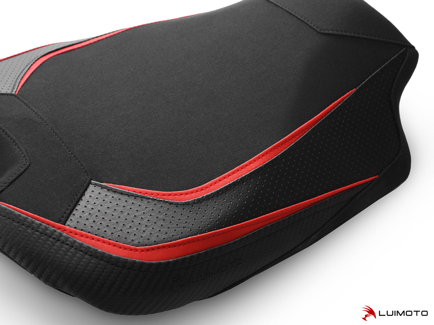 LUIMOTO VELOCE Rider Seat Cover for OE LOW SEAT For DUCATI STREETFIGHTER V4 / S (20-24)