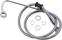DRAG SPECIALTIES Brake Line - +2" - Stainless Steel - '15-'17 Softail 618302-2