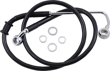 DRAG SPECIALTIES Brake Line - +6" - Black - '15-'17 Softail 618302-6BLK