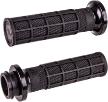 ODI Hart-Luck Signature V-Twin Lock-On™ Grips - Cable - Black/Black V31HCW-BB-B