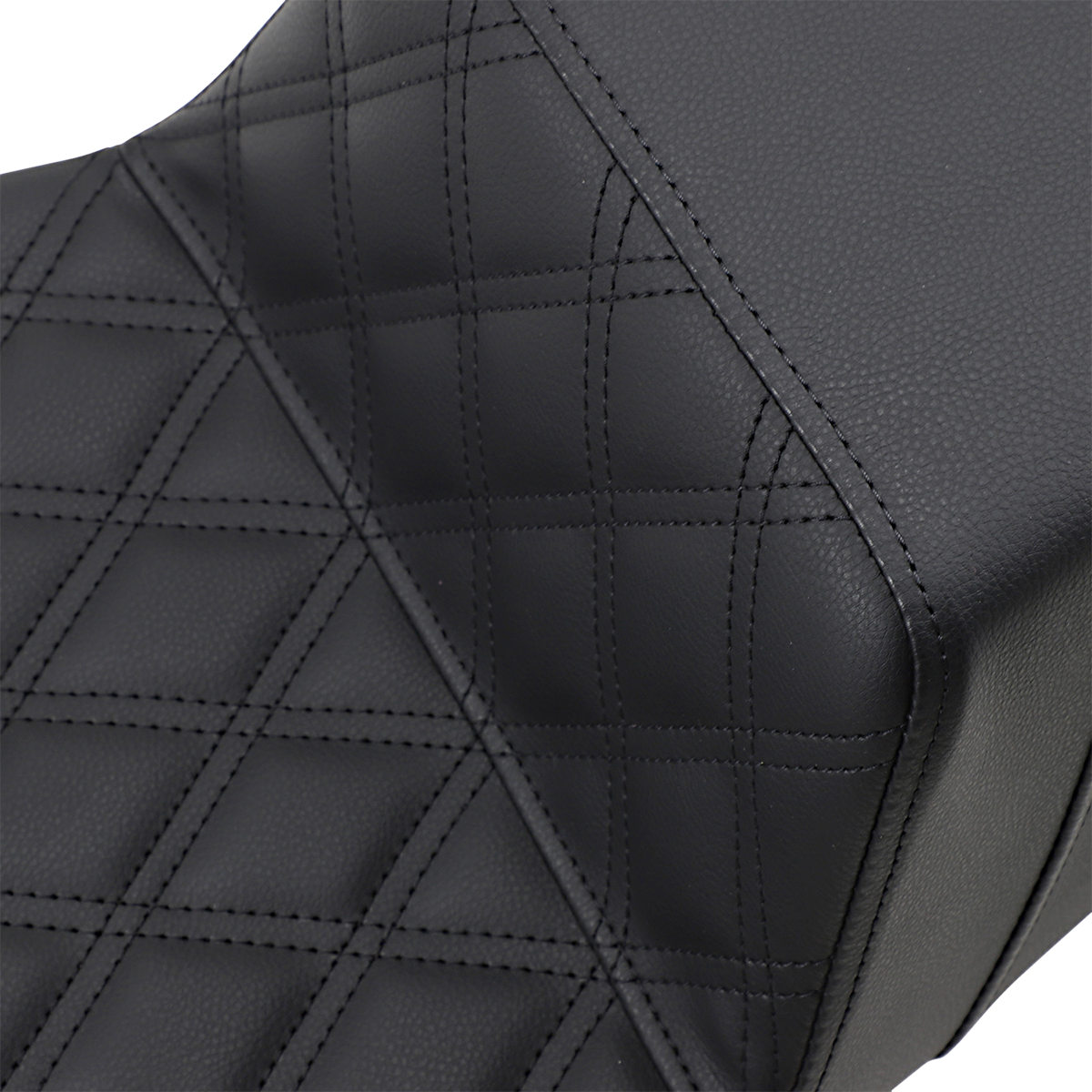 SADDLEMEN Step-Up Seat - Extended Reach - Front Lattice Stitch - FL '08-'24 808-07B-172E