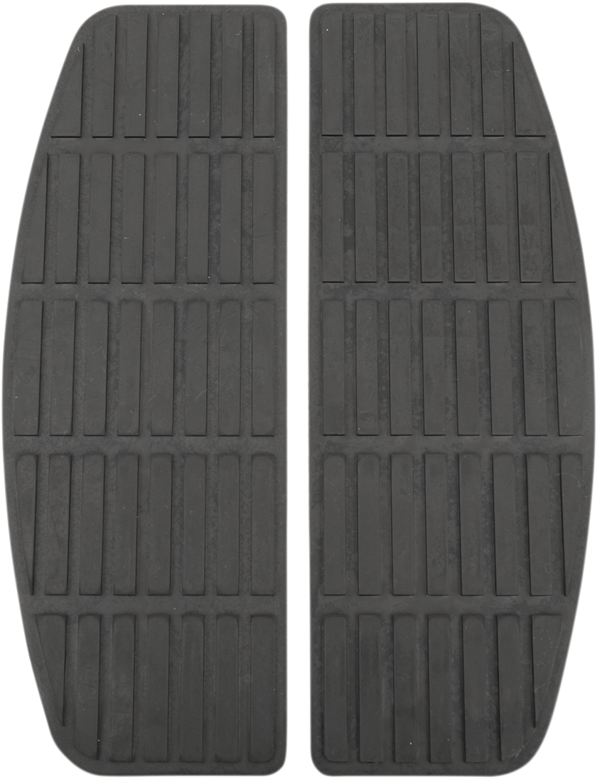 DRAG SPECIALTIES Replacement Rubber Rectangle - Floorboard 17-0414R-PBLAB2
