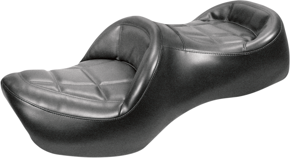 SADDLEMEN Roadsofa™ Seat - Without Backrest - Black - GL1200 H921J