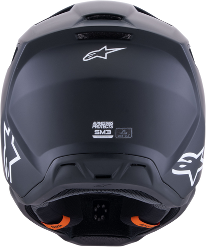 Sm3 Solid Helmet Black Matt Md