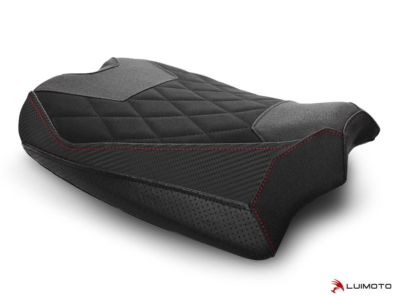 LUIMOTO DIAMOND GREZZO Rider Seat Cover for DUCATI STREETFIGHTER V4 / S (23-24)