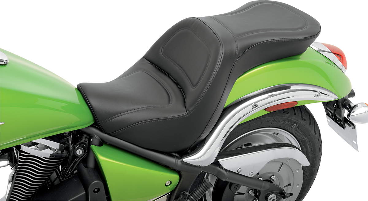 SADDLEMEN Seat - Explorer™ - without Backrest - Stitched - Black - VN900 K07-12-029