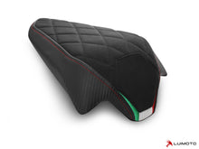 LUIMOTO DIAMOND GREZZO Passenger Seat Cover for DUCATI STREETFIGHTER V4 (20-22) / Panigale V2 (20-24)