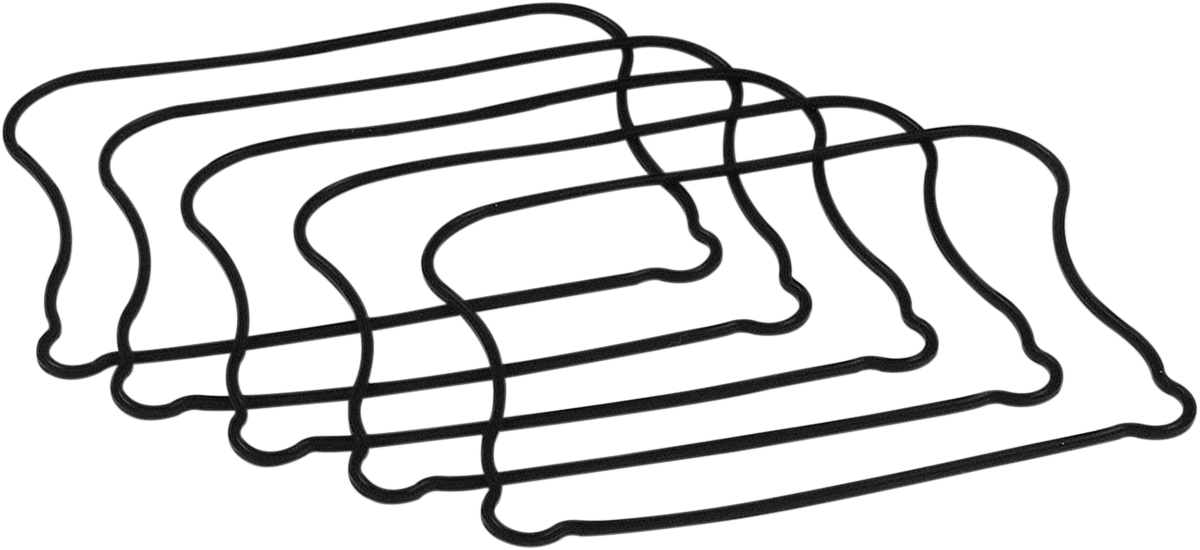 JAMES GASKET Lower Rocker Cover - '86-'90 Sportster JGI-17353-86-A
