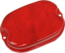 DRAG SPECIALTIES Replacement Taillight Lens - Red 12-0012-HC3