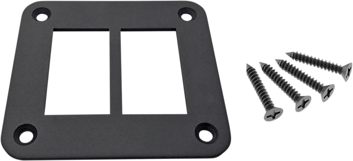 MOOSE OFFROAD Universal Dash Plate - 2 Switches 2PP-ADA