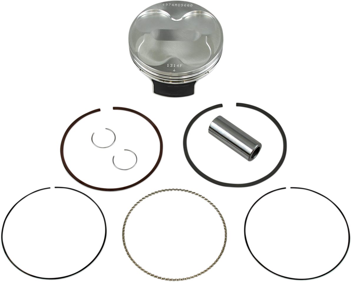 WISECO Piston Kit - 96.00 mm - Kawasaki 4974M09600
