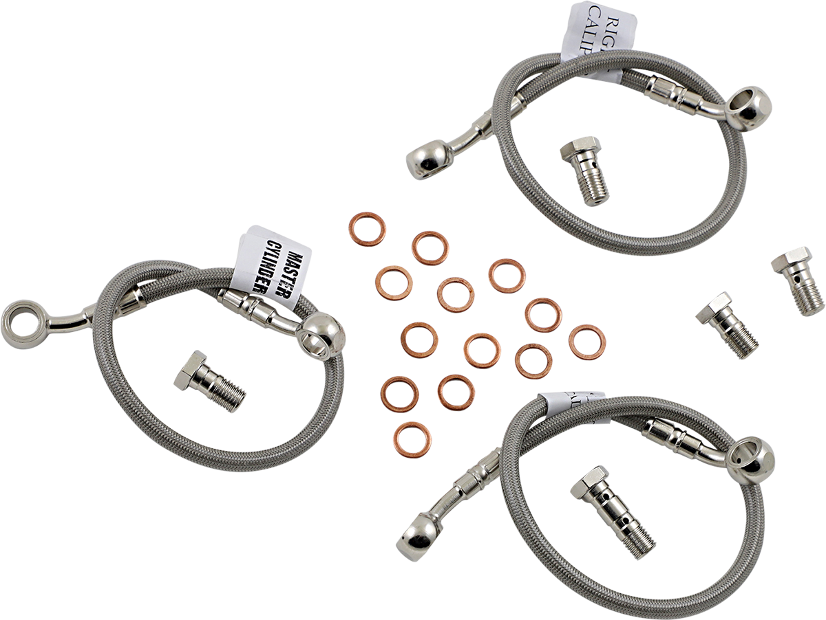 GBRAKES Brake Line - Stainless Steel FK003D242-3