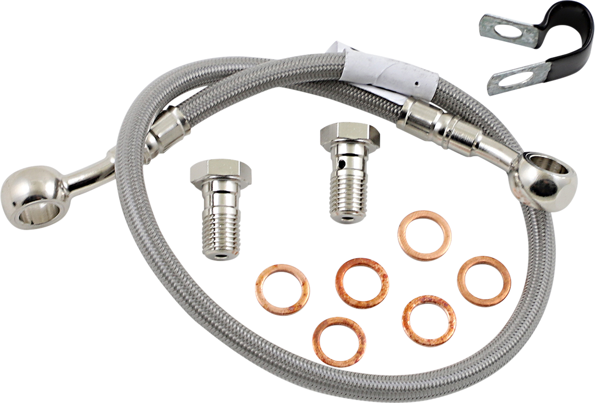 GBRAKES Brake Line - Stainless Steel FK003D242R