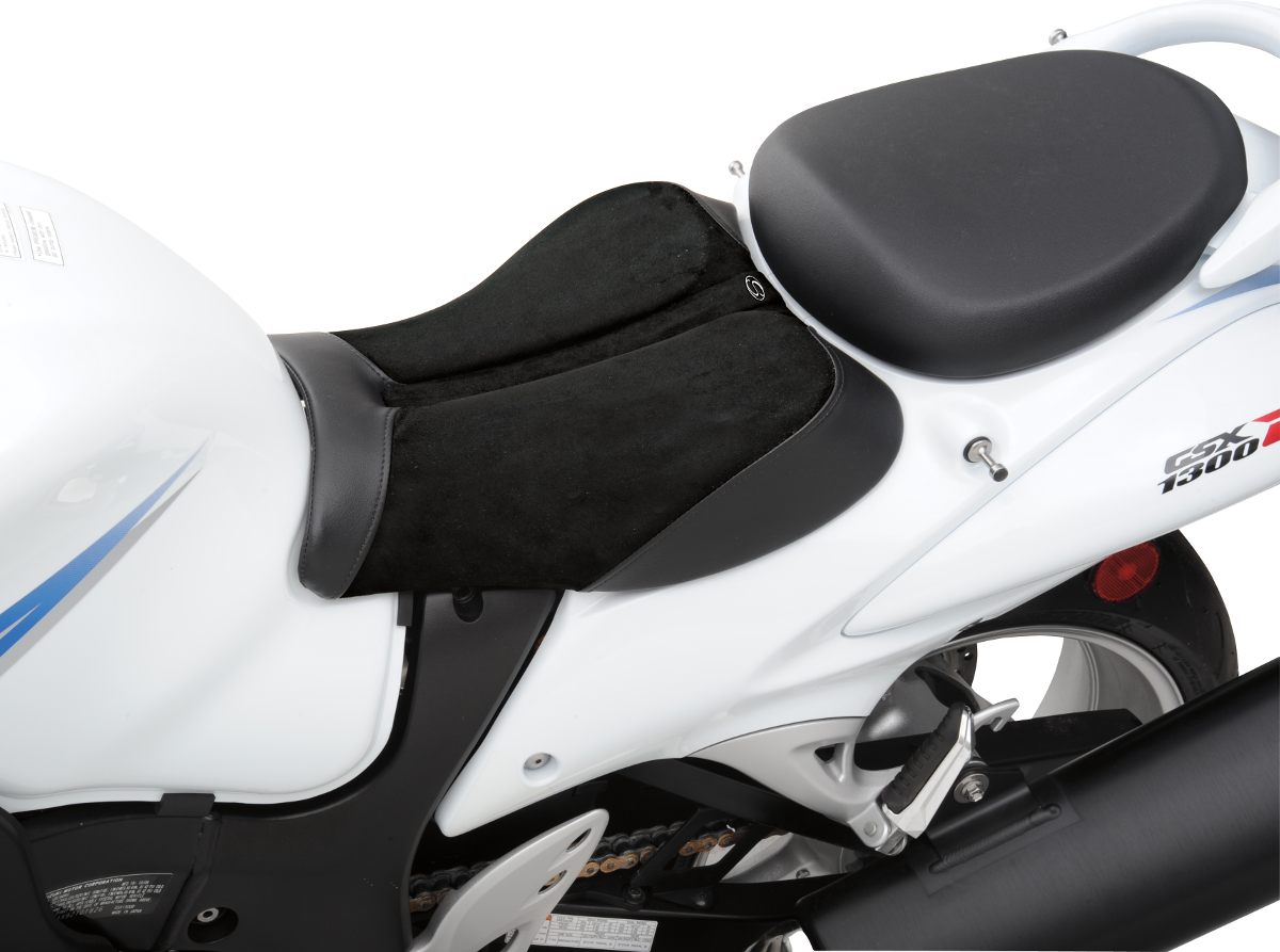 SADDLEMEN Gel Channel™ Sport Seat - Black - Hayabusa 0810-0823