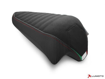 LUIMOTO CORSA Passenger Seat Cover for DUCATI STREETFIGHTER V4 (20-22) / Panigale V2 (20-24)