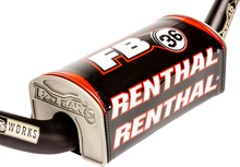 RENTHAL Bar Pad - Fatbar36™ - Black/White/Red P335