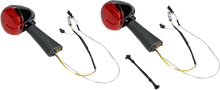 CUSTOM DYNAMICS ProBEAM® LED Turn Signal - Rear - Black - Scout PB-SCOUT-RR-BR