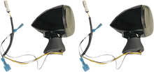 CUSTOM DYNAMICS Front LED Turn Signal - Black - Scout PB-SCOUT-AW-BS