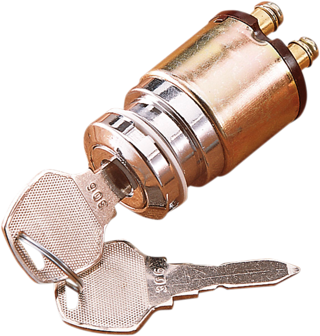 DRAG SPECIALTIES Chrome Ignition Switch - '86-'93 Harley-Davidson® 272114-BC116