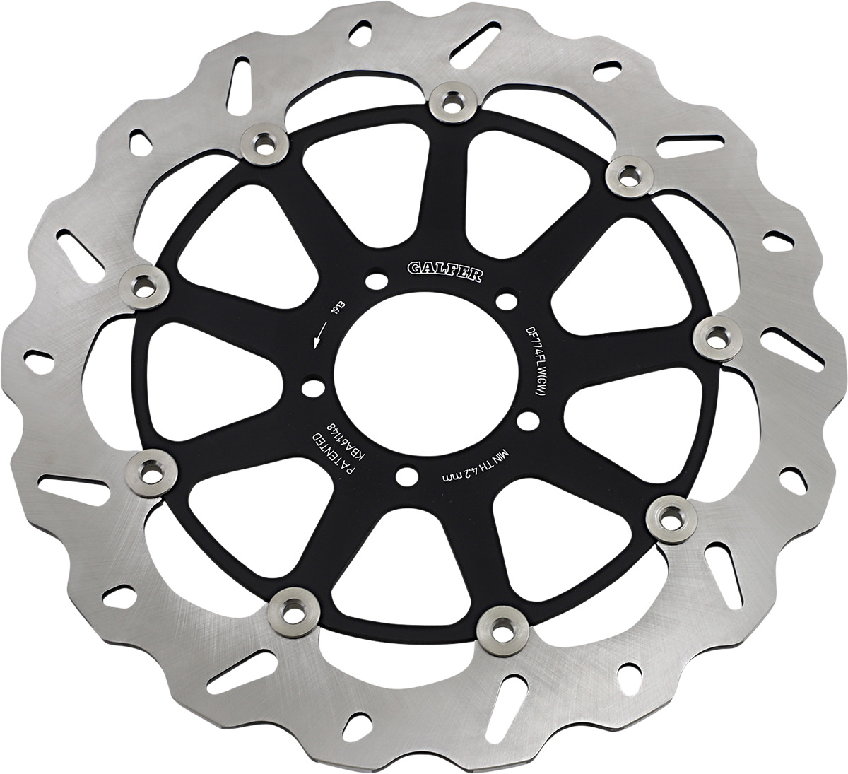 GALFER Brake Rotor - Front Left DF774CWI
