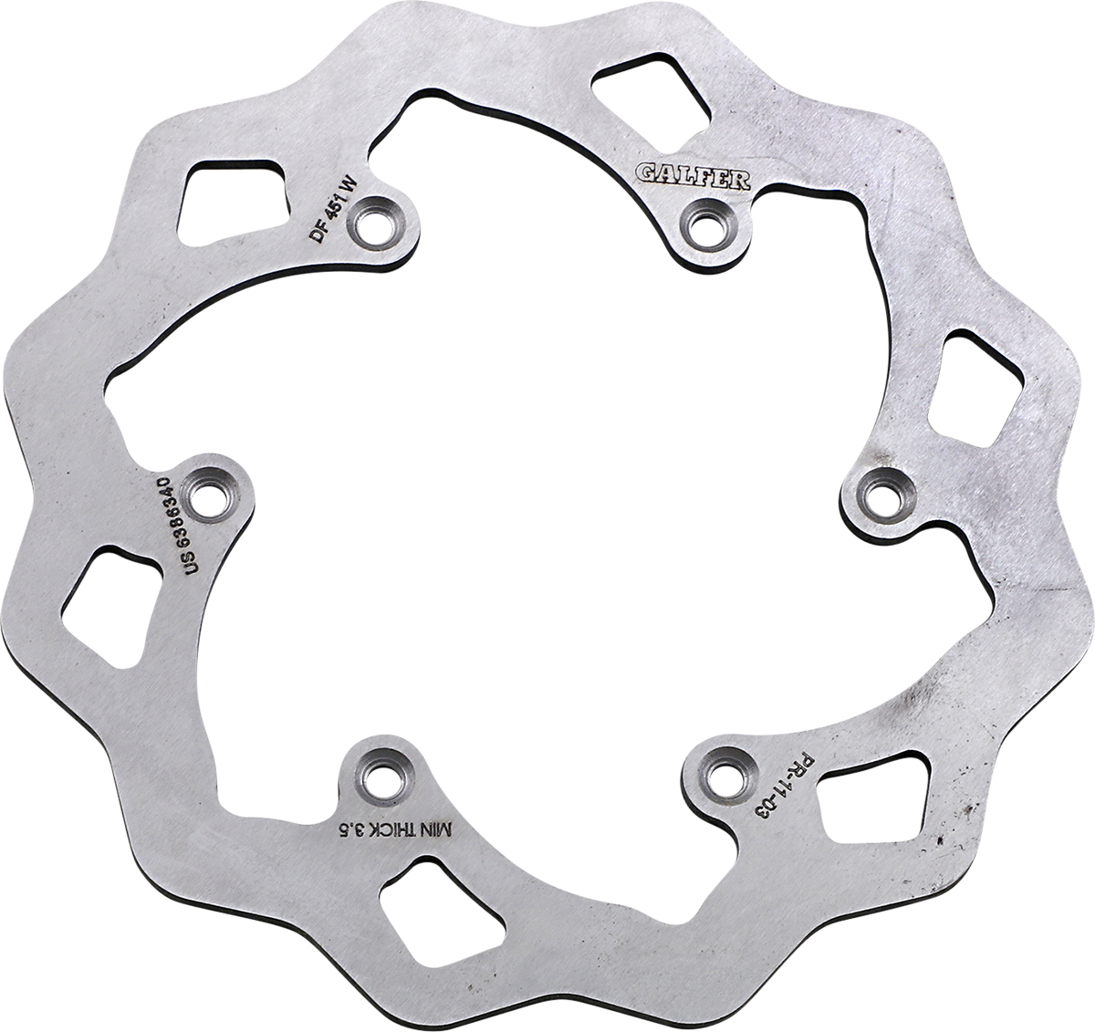 GALFER Rotor - Rear - Yamaha DF451W