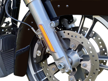 CUSTOM DYNAMICS LED Fork Light - Amber - Black CD-FORK-BCM-AB