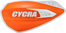 CYCRA Cyclone Handguards - Orange/White 1CYC-0056-203