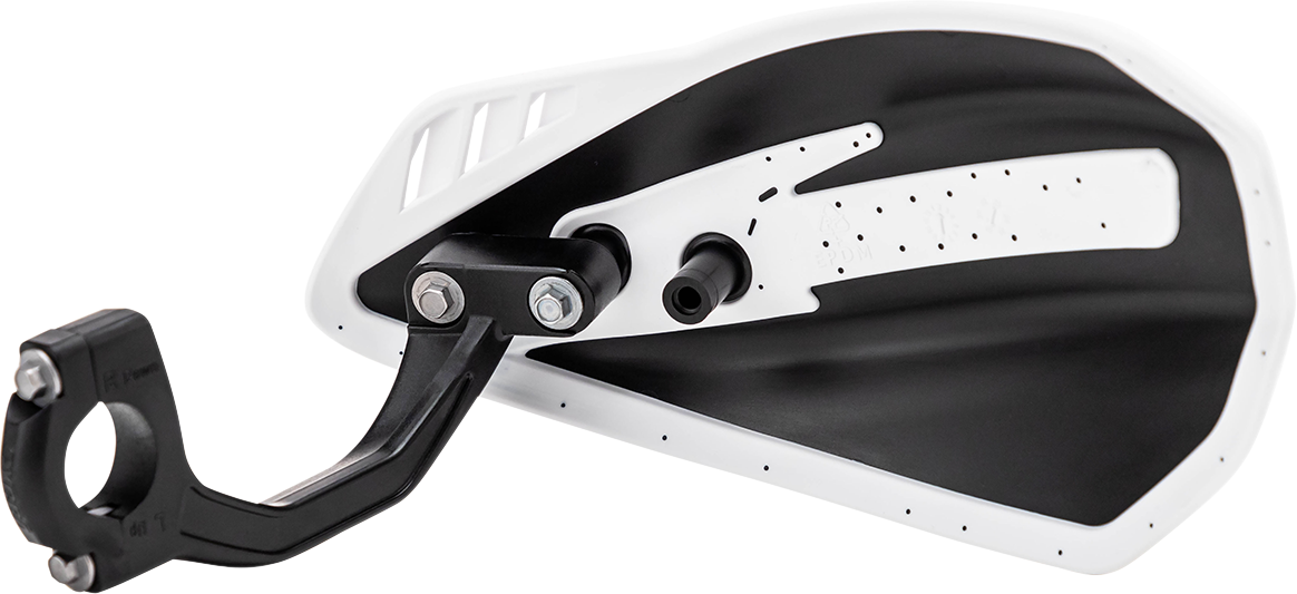 CYCRA Cyclone Handguards - Black/White 1CYC-0056-315