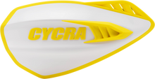 CYCRA Cyclone Handguards - White/Yellow 1CYC-0056-234