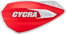 CYCRA Cyclone Handguards - Red/White 1CYC-0056-343