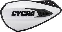 CYCRA Cyclone Handguards - White/Black 1CYC-0056-237