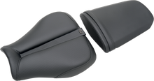 SADDLEMEN Gel Channel™ Track Carbon Fiber Sport Seat - Black - CBR600RR 0810-H011