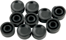 DRAG SPECIALTIES Handlebar Switch Button Caps - Horn/Start - Short - Black 26-0193-BC101