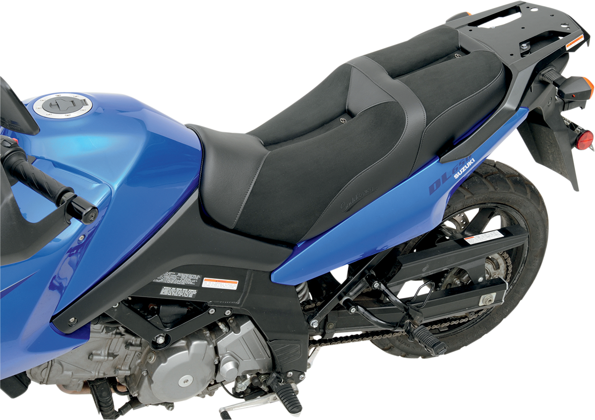 SADDLEMEN Gel Channel™ Sport Seat - Black - VStrom 0810-S015