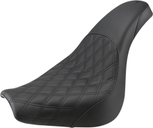 SADDLEMEN Profiler Seat - Front Lattice/Rear Smooth - Black - FXBR/S '18-'20 818-31-149