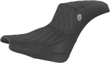 SADDLEMEN Pro Series SDC Performance Seat - w/o Backrest - Lattice Stitch/Lumbar Gripper - FX '18-'24 SC81830DB