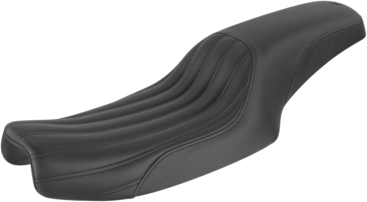SADDLEMEN Knuckle Profiler™ Seat - Black - Dyna 891-04-047K