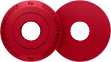 SADDLEMEN Fender Seat Washer - Red 14707RD