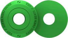 SADDLEMEN Fender Seat Washer - Bright Green 14707BG