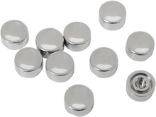 DRAG SPECIALTIES Handlebar Switch Button Caps - Horn/Start - Short - Chrome 17927-HC3