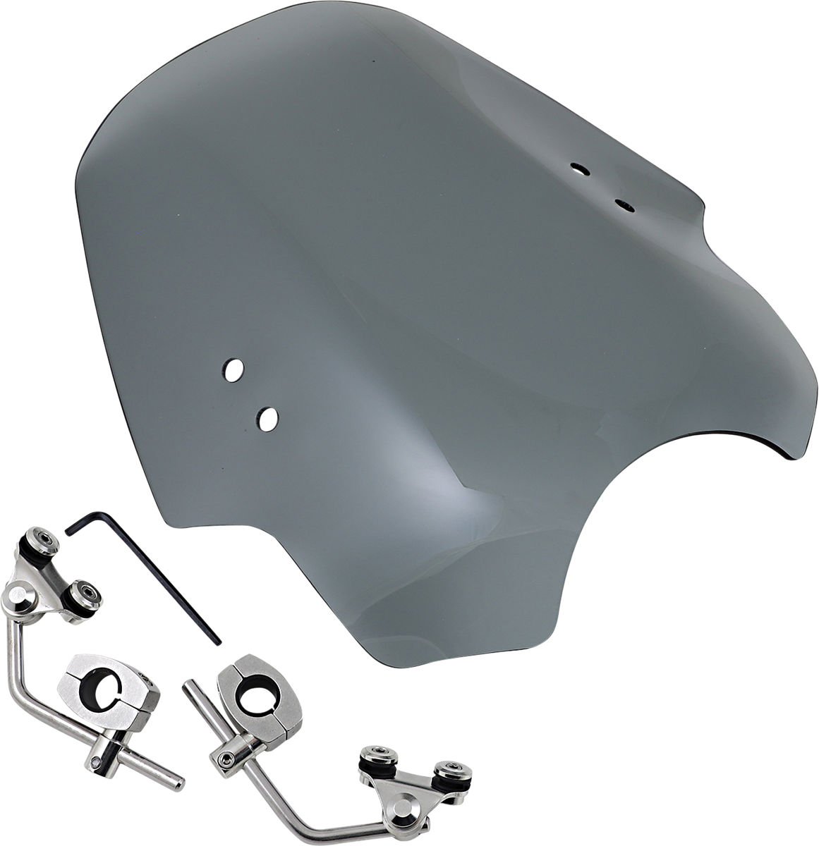 MEMPHIS SHADES Hellcat Windshield - Black Smoke MEM17112